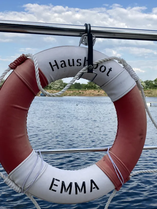 Übernachten auf dem Hausboot Emma