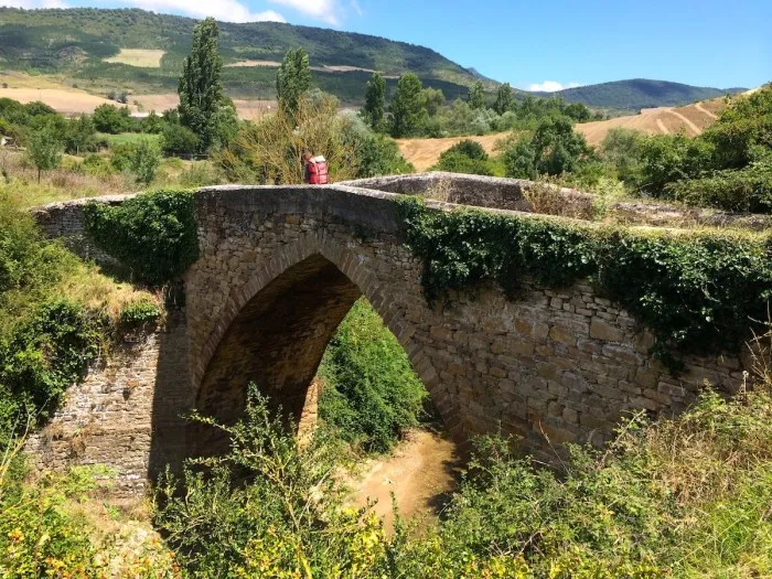 Via Tolosana – Camino Aragonés – 29. Etappe: Sangüesa – Monreal (bask. Elo)