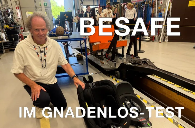 Der sicherste Kindersitz der Welt? Extrem Crashtest! In Schweden wird gnadenlos getestet …