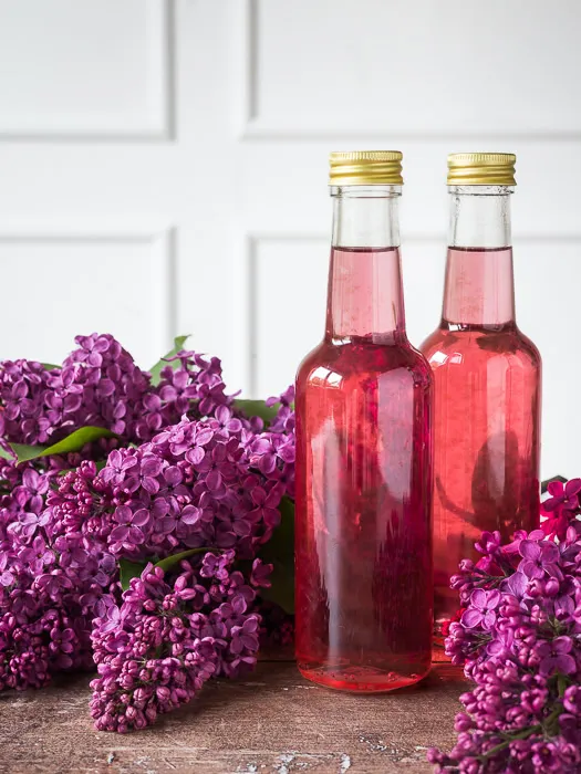 Fliederblüten Sirup