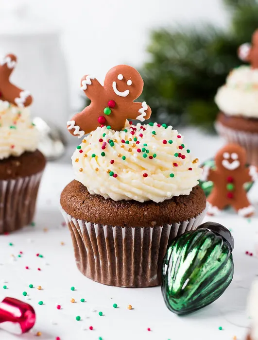 Lebkuchen Cupcakes