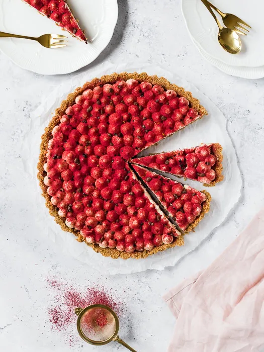 Waldfrucht Tarte mit Ganache