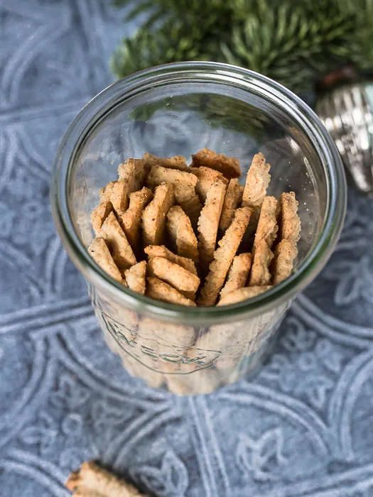 Kekse im Glas haltbar machen
