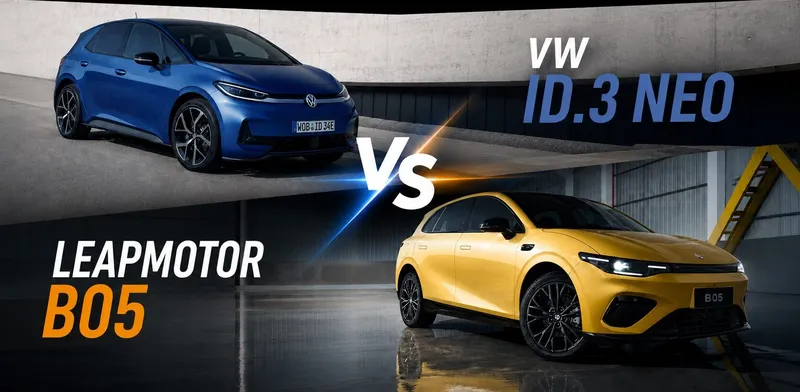 Leapmotor B05 vs. VW ID.3 Neo – Der Preiskampf beginnt!