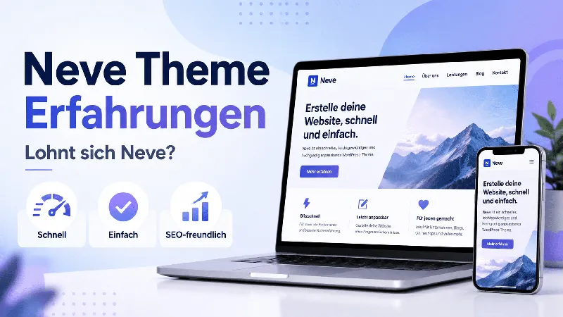 Neve Theme Erfahrungen 2026: Schnelles WordPress Theme?