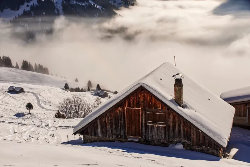 Winterurlaub in einer Berghütte planen