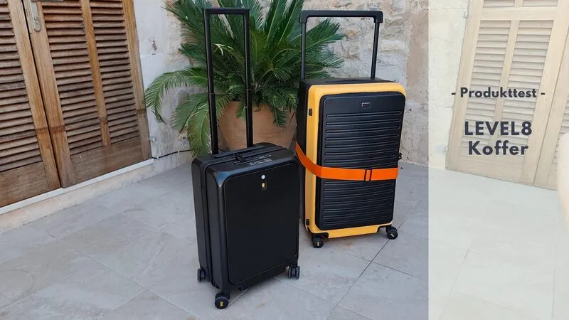 Level8 Koffer im Test: Stilvolles Reisen mit dem Road Runner Pro & Adventure 28″