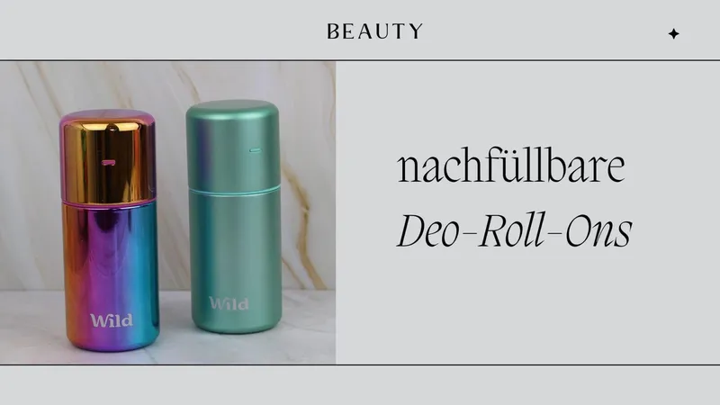 Nachfüllbares Deo-Roll-On von Wild – nachhaltig & aluminiumfrei
