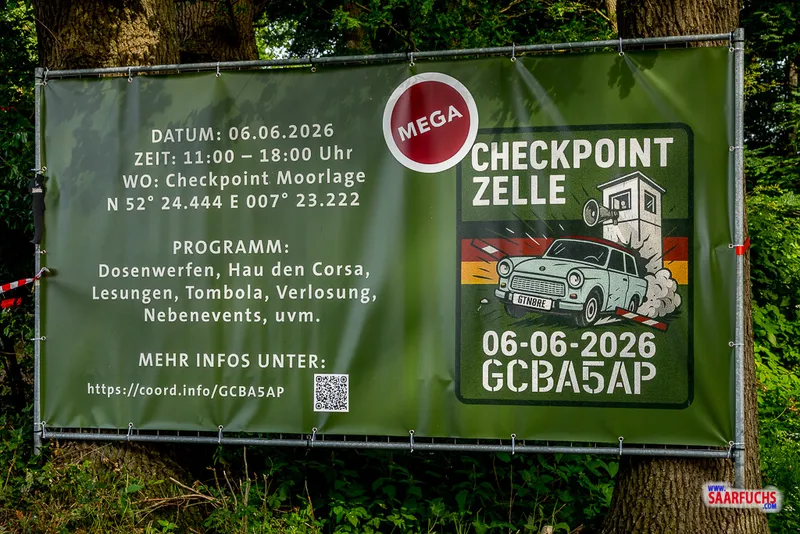 Checkpoint Zelle – Mein Besuch beim Mega!
