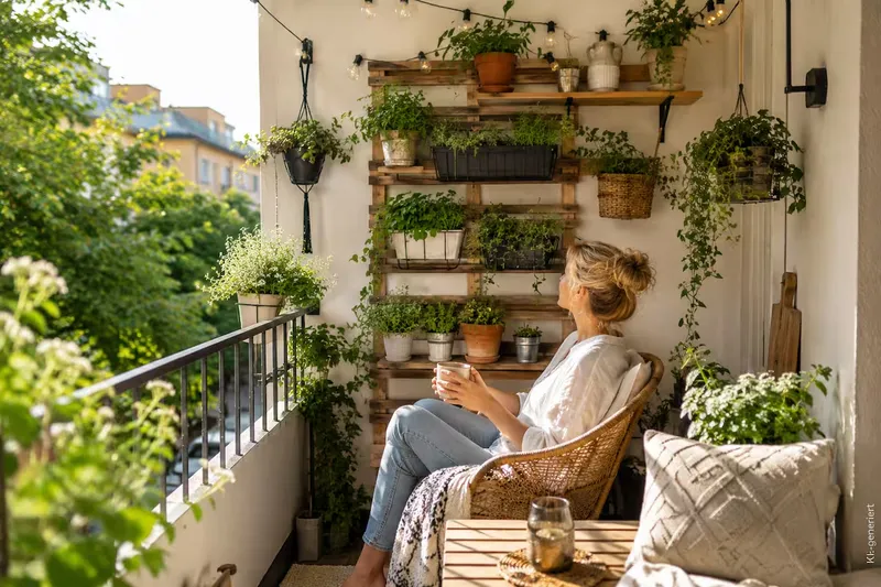 Wie du mit Balkon Wanddeko mehr Platz schaffst