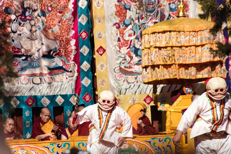 Losar im Lamatempel