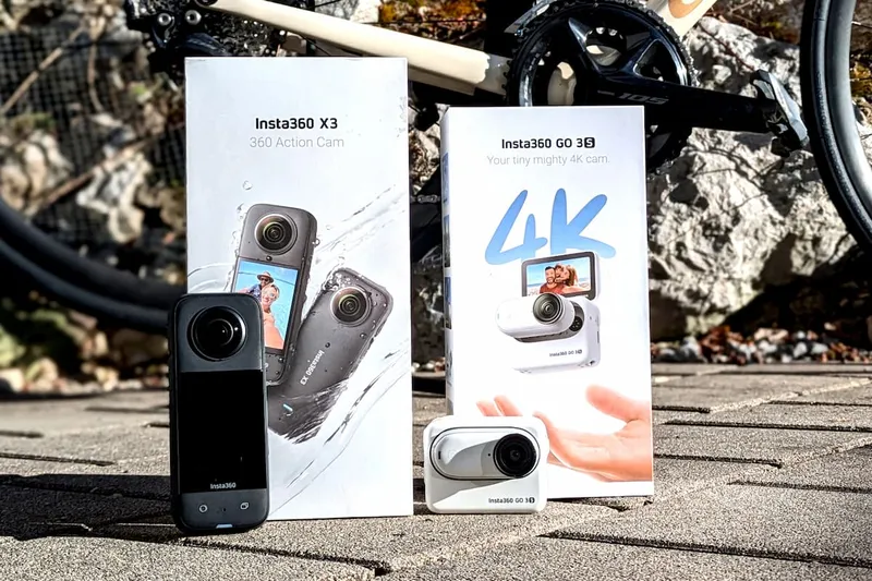 Insta360 Action-Cams beim Radfahren im Test: Alleine Videos aufnehmen