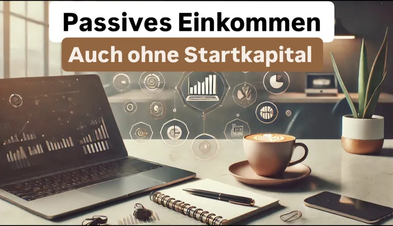 Passives Einkommen ohne Startkapital: So kannst du sofort loslegen!