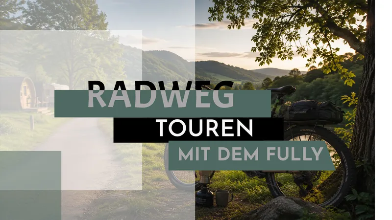Radweg-Touren mit dem E-Enduro? Warum ich genau darauf richtig Bock habe