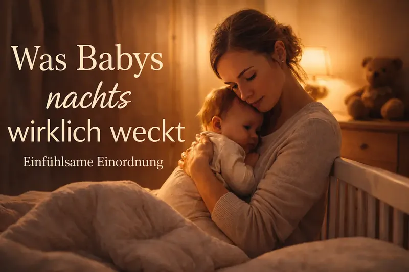 Was Babys nachts wirklich weckt – und was nicht