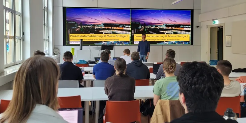 Digitalisierung in der Praxis 2026: Prozessautomatisierung bei der Messe Stuttgart