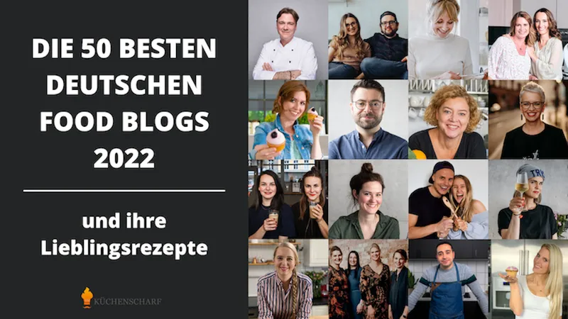 Die 50 besten Food Blogs in Deutschland
