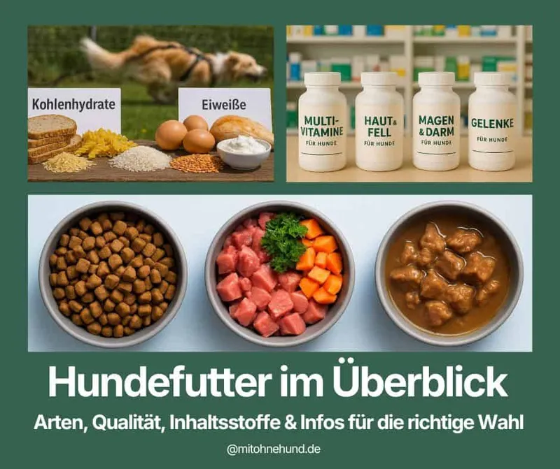Hundefutter im Überblick: so kommst du durch den Futterdschungel