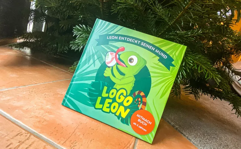 Kinderbuch: Logo Leon