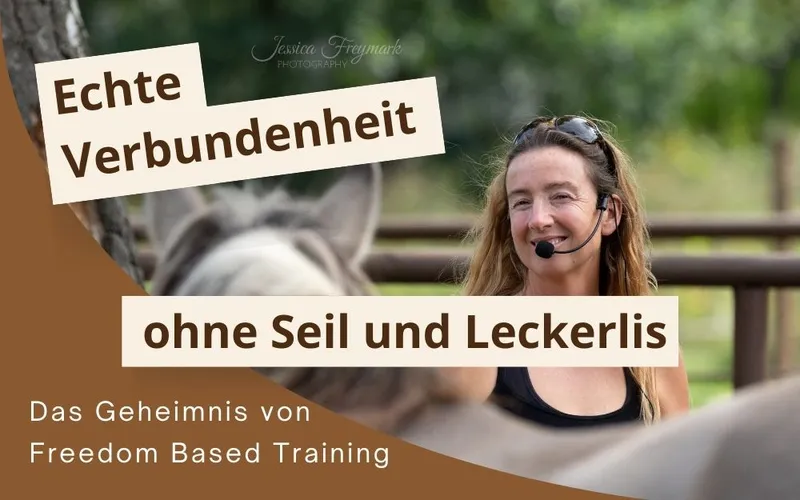 Echte Verbundenheit ohne Seil und Leckerlis: Das Geheimnis von Freedom Based Training