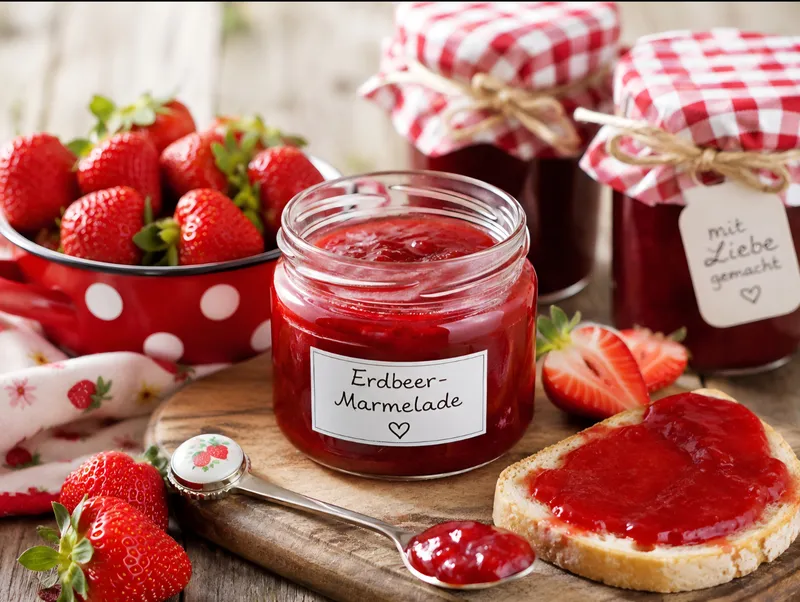 Erdbeermarmelade selber machen - einfaches Rezept wie bei Oma