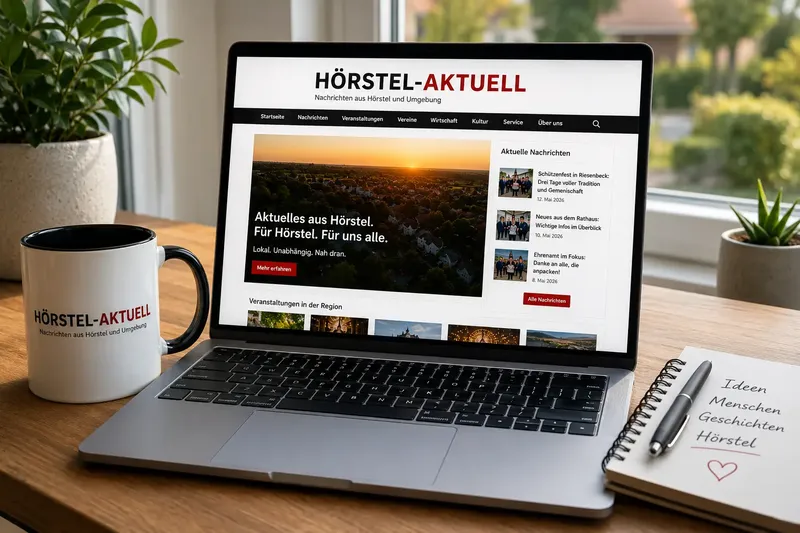 Hörstel-Aktuell ist zurück: Mit neuer Energie, neuen Ideen und dem Blick nach vorn