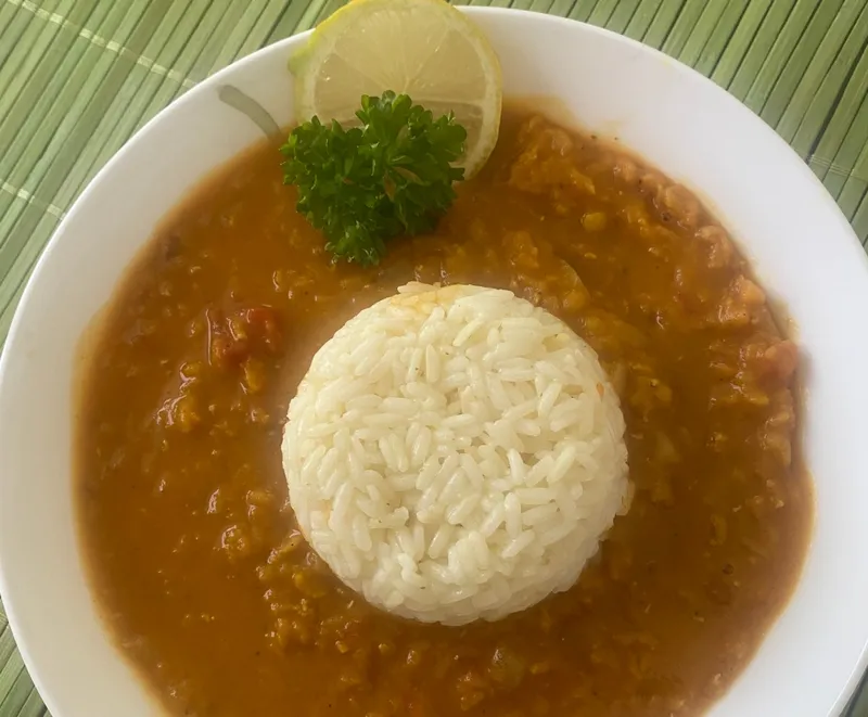Rote Linsen -Dal