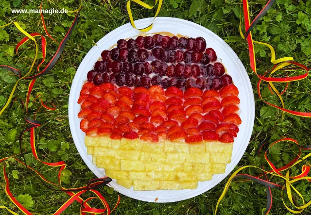 Deutschlandkuchen zur Fußball-WM