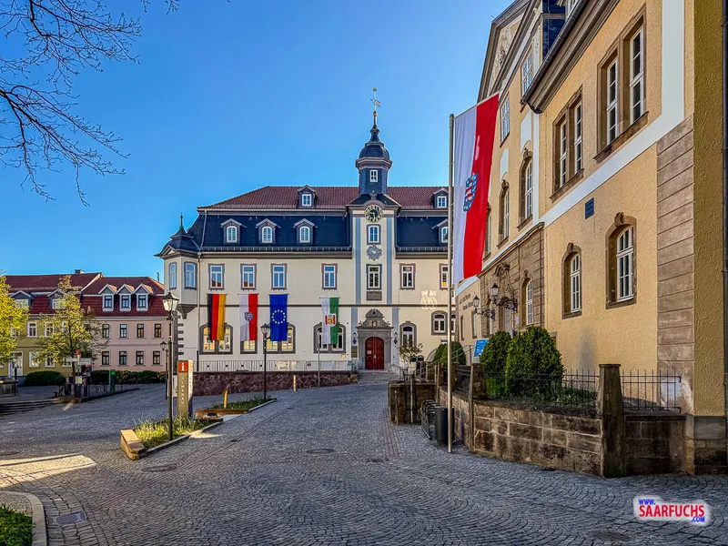 Lab- und Geocaching in der Altstadt von Ilmenau