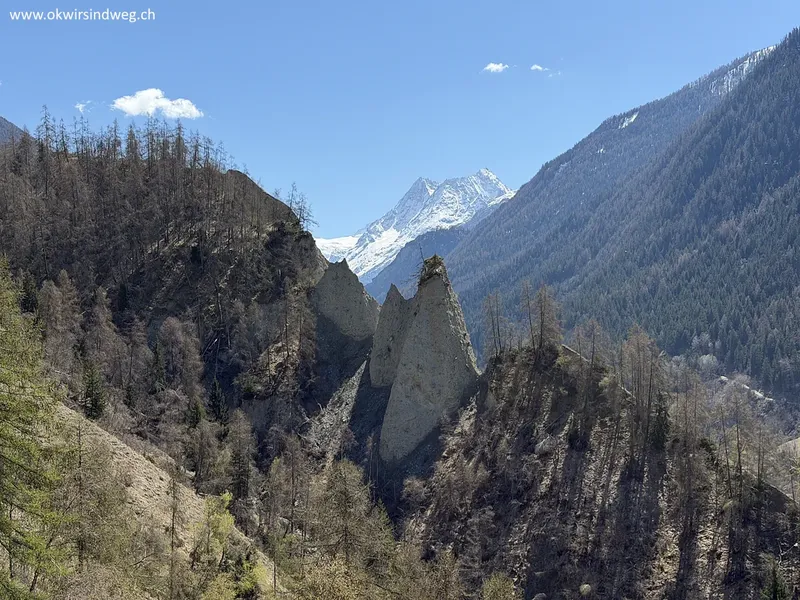 Traumhafte Wanderung Saint-Martin – La Luette – Ossona (VS)
