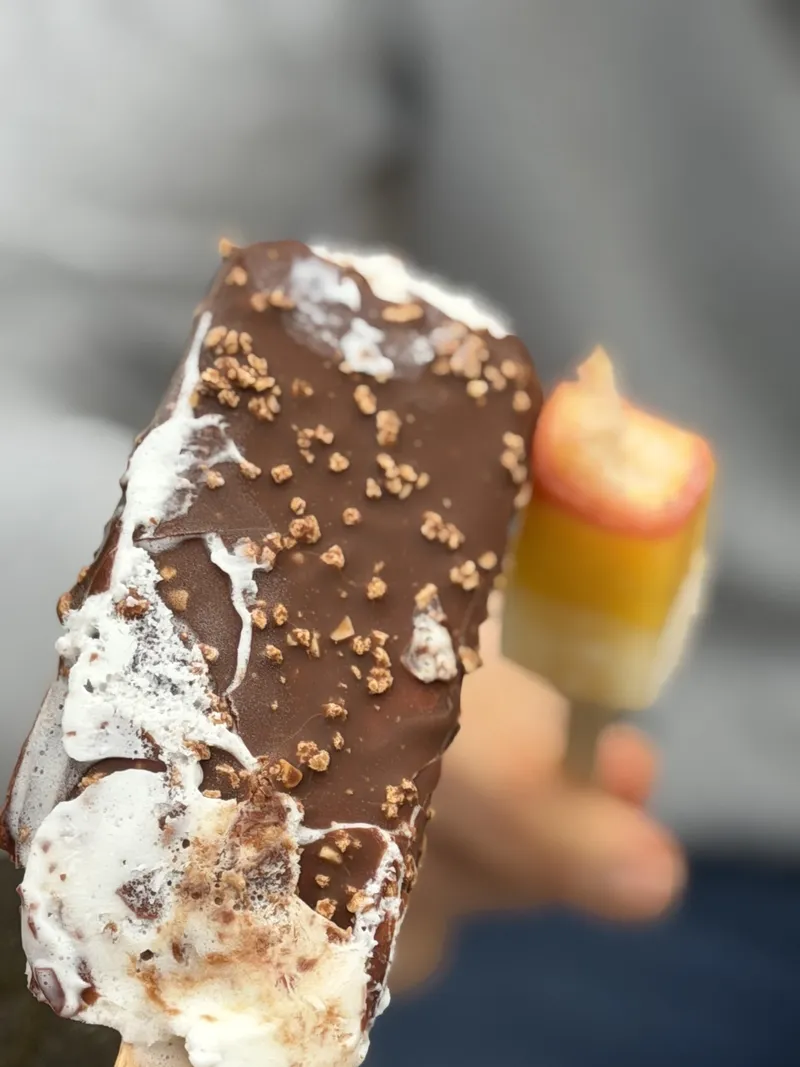Eis essen und Abnehmen ist kein Problem