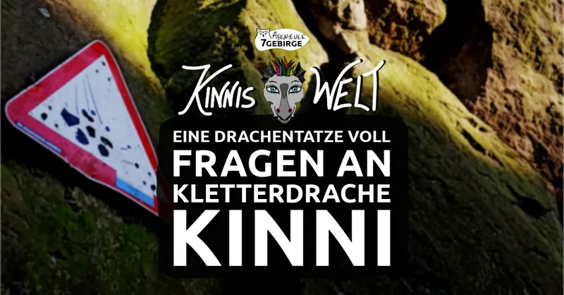 Eine Drachentatze voll Fragen an Kletterdrache Kinni