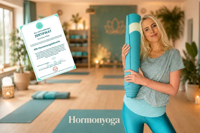 Hormonyoga-Lehrerin nach Dinah Rodrigues