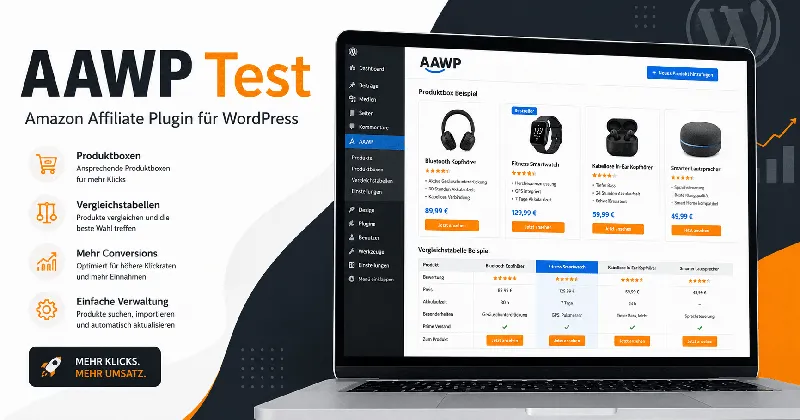 AAWP Test: Bestes Amazon Affiliate Plugin?
