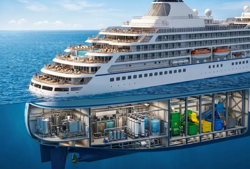 Wasser, Abwasser & Müll auf Kreuzfahrtschiffen