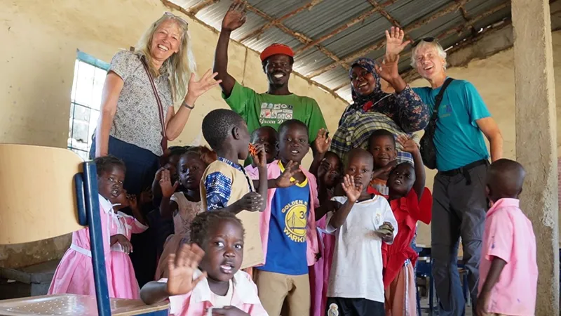 Schulprojekt in Gambia – wo die Not groß ist
