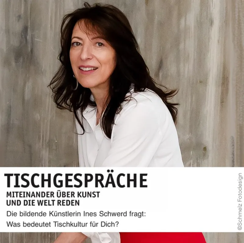 Am Tisch der Begegnung: Wie Ines Schwerd mit ihrer Kunst Menschen und Diskurse zusammenbringt