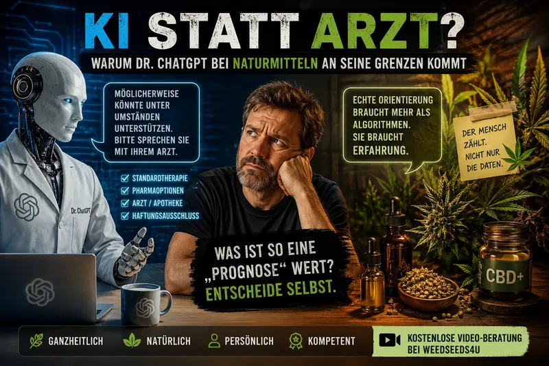 KI statt Arzt? Warum Dr. ChatGPT bei Naturmitteln an seine Grenzen kommt