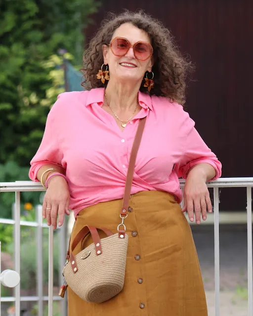 Pink & Karamell– die perfekte Sommer-Kombi aus Leinen