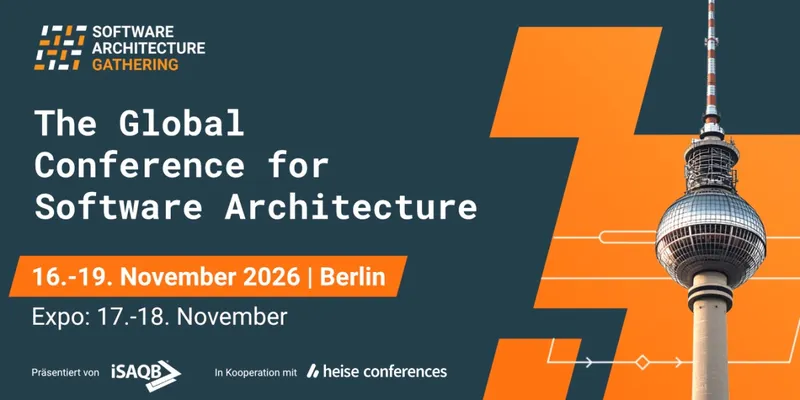 #SAG2026 – Rabatt für das Software Architecture Gathering 2026 in Berlin