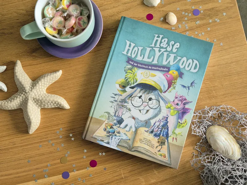 Buchtipp: Abenteuer, Humor und ganz viel Herz ~ Hase Hollywood und das Geheimnis des Drachenlandes