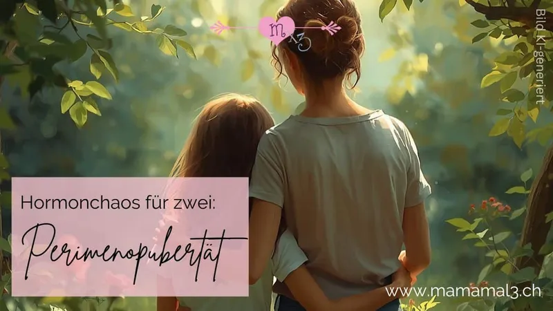 Perimenopubertät – Haushalt im Hormonchaos