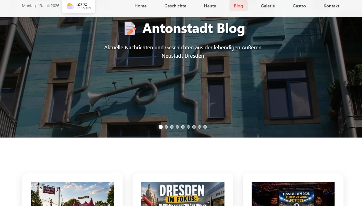Äußere Neustadt Dresden - Events, Kultur & Szene