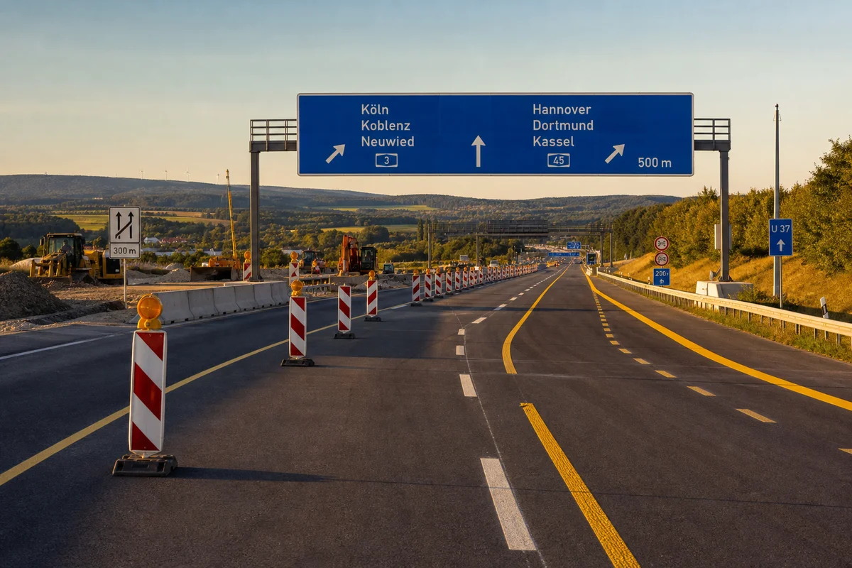 Aktuelle Autobahn-Baustellen in Deutschland | Staus & Sperrungen