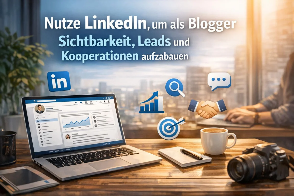 Nutze LinkedIn, um als Blogger Sichtbarkeit, Leads und Kooperationen aufzubauen