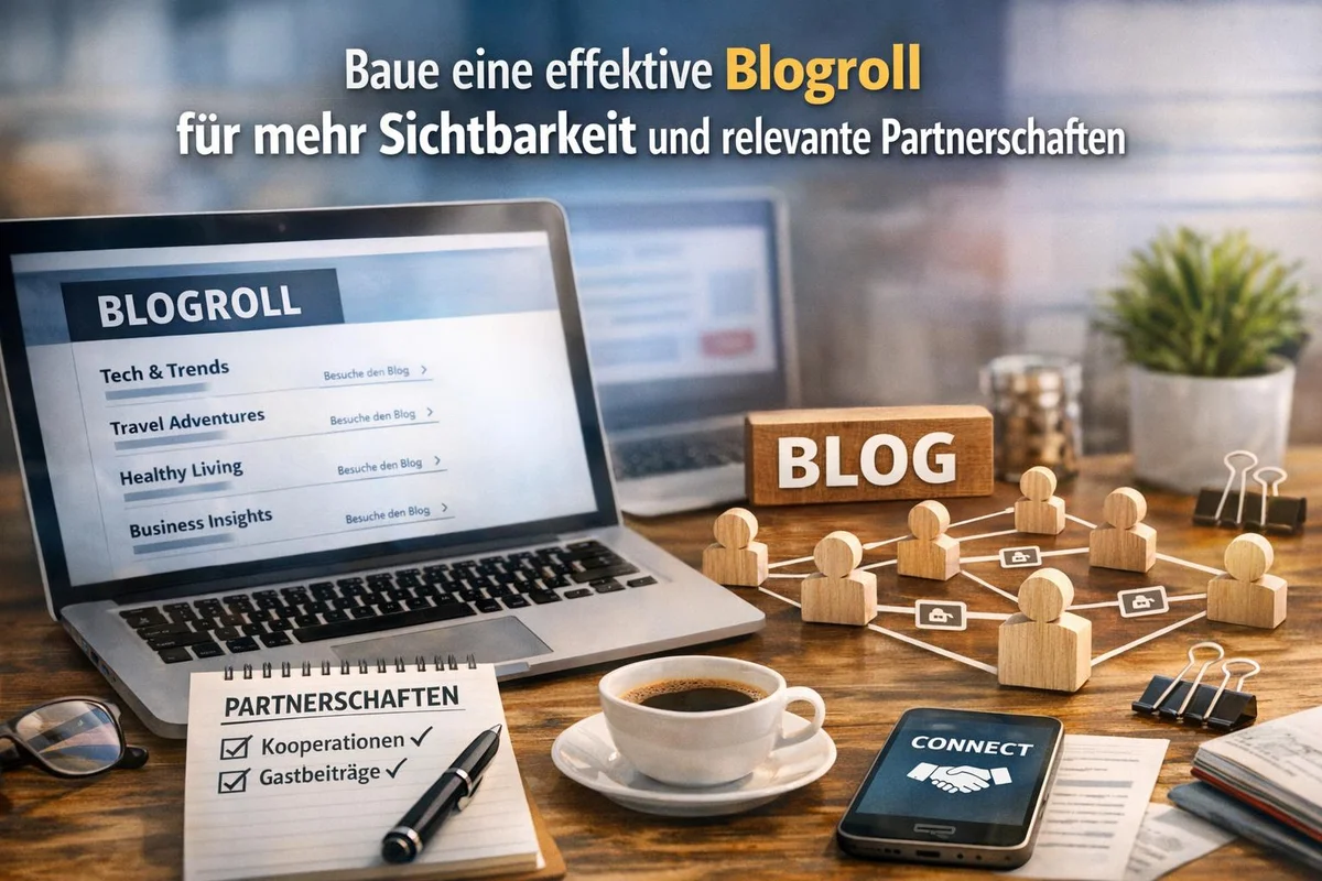 Baue eine effektive Blogroll für mehr Sichtbarkeit und relevante Partnerschaften