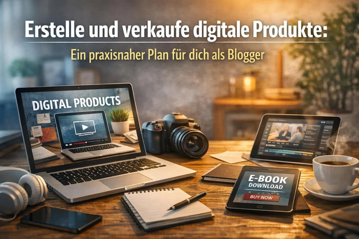 Erstelle und verkaufe digitale Produkte: Ein praxisnaher Plan für dich als Blogger