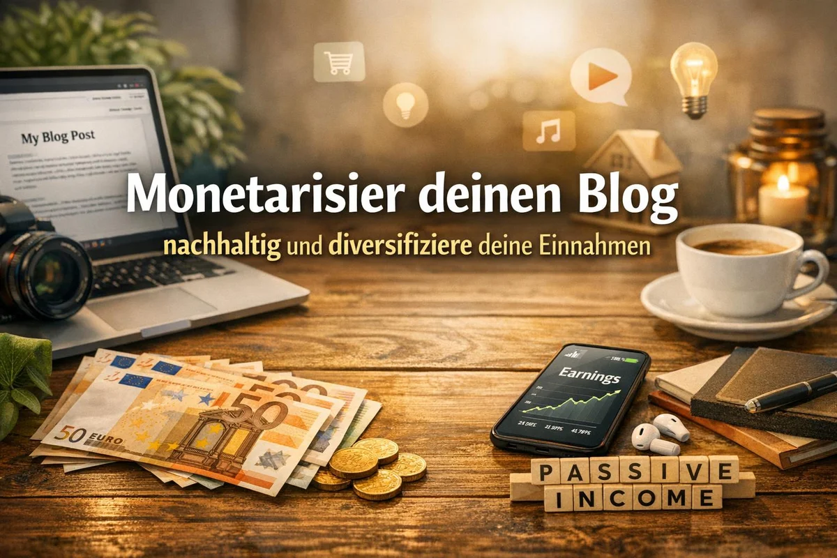 Geld verdienen: Monetarisiere deinen Blog und nutze verschiedene Modelle