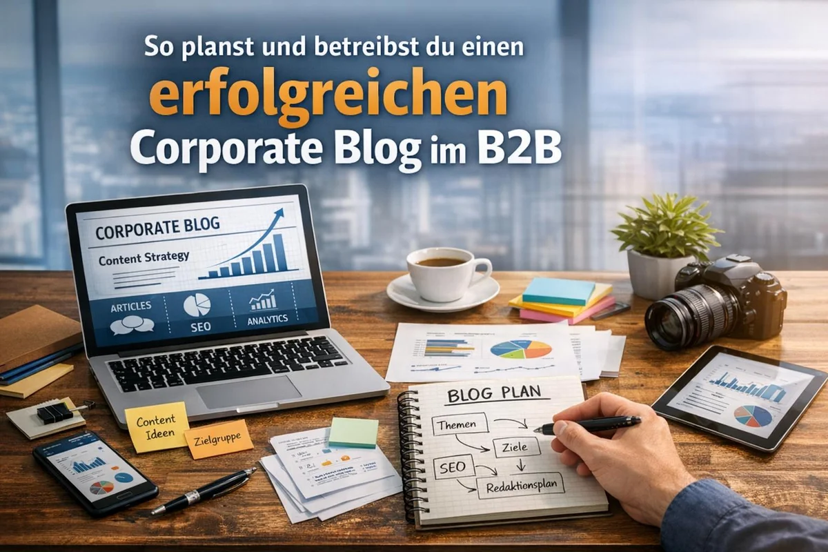 So planst und betreibst du einen erfolgreichen Corporate Blog im B2B