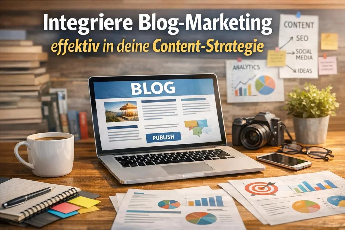 Integriere Blog-Marketing effektiv in deine Content-Strategie